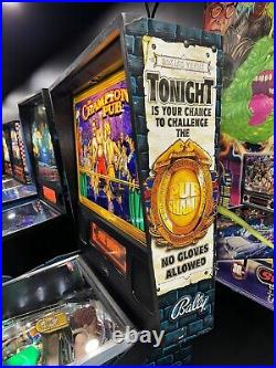 Champion Pub Pinball Machine 1998 LEDS Free Ship Orange County Pinballs