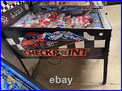 Checkpoint Pinball Machine (LEDs) Data East