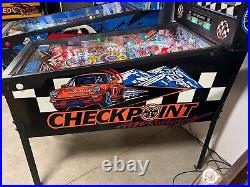 Checkpoint Pinball Machine (LEDs) Data East