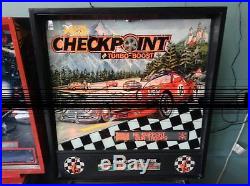 Checkpoint Pinball Machine by Data East-FREE SHIPPING