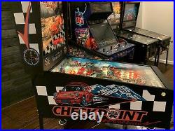 Checkpoint Porsche Race Car Pinball Arcade Machine Data East 1991