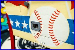 Chicago Coin Batter Up Baseball Pinball Machine Vintage 1970s Arcade