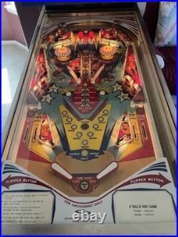 Chicago Coin Hollywood Pinball Machine Collectible Arcade Game Original