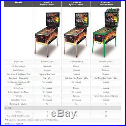 Chicago Gaming Attack from Mars Classic Edition Pinball Machine w Shaker Motor
