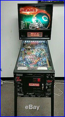 Chicago bears pinball machine++Free Shipping in the US++