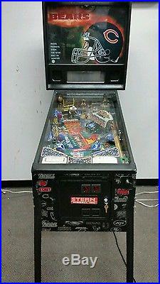 Chicago bears pinball machine++Free Shipping in the US++
