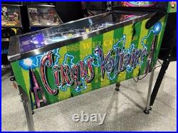 Cirqus Voltaire Pinball Machine Bally LEDS Orange County Pinballs FREE SHIP