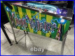 Cirqus Voltaire Pinball Machine Bally LEDS Orange County Pinballs FREE SHIP