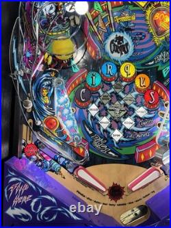 Cirqus Voltaire Pinball Machine Bally LEDS Orange County Pinballs FREE SHIP