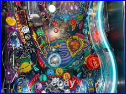 Cirqus Voltaire Pinball Machine Bally LEDS Orange County Pinballs FREE SHIP