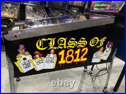 Class of 1812 Pinball Machine Gottlieb 1991 Orange County Pinballs