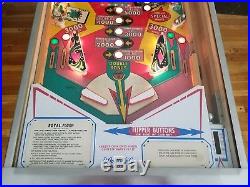 Classic 1976 Gottlieb Royal Flush Pinball Machine 4 Player Nice