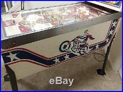 Classic Evel Knievel Bally1977 Pinball Professionally Restored WORKS GREAT