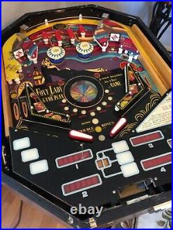 Cocktail Table Pinball FOXY LADY by Game Plan