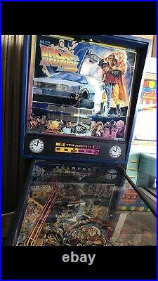 Coin Operated BACK TO THE FUTURE Pinball Original Working Upgraded Not A Phony