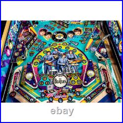 Collectible Stern The Beatles Beatlemania Pinball Machine Gold Edition