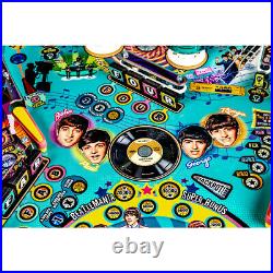 Collectible Stern The Beatles Beatlemania Pinball Machine Gold Edition