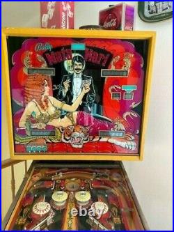 Collectors Mata Hari 1978 Original Vintage Pinball Machine by Bally