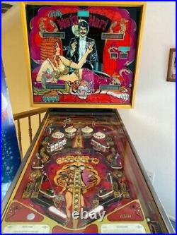 Collectors Mata Hari 1978 Original Vintage Pinball Machine by Bally