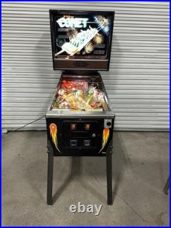 Comet Pinball Machine Williams 1985 LEDS Orange County Pinballs FREE SHIP
