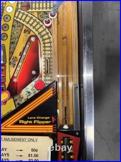 Comet Pinball Machine Williams 1985 LEDS Orange County Pinballs FREE SHIP