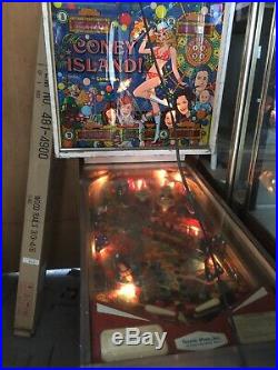 Coney Island Pinball Machine-Make A Reasonable Offer Today