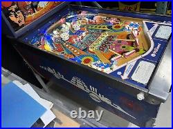 Contact Pinball Machine Coin Op Williams 1978 Free Shipping LEDs