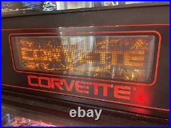 Corvette Pinball Machine