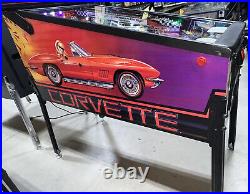 Corvette Pinball Machine Bally Free Shipping 1994 LEDS