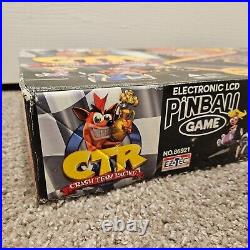 Crash Bandicoot CTR Crash Team Racing KB Toys Electronic LCD Pinball Game