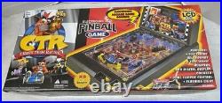 Crash Bandicoot CTR Team Racing Electronic Pinball Machine Tabletop Game 1999