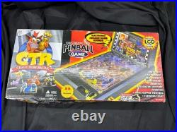 Crash Bandicoot CTR Team Racing Electronic Pinball Machine Tabletop Game 1999