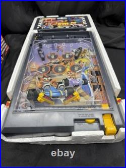Crash Bandicoot CTR Team Racing Electronic Pinball Machine Tabletop Game 1999