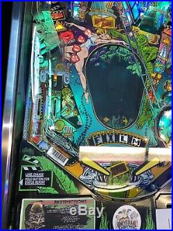 Creature From The Black Lagoon Pinball Machine Bally ColorDMD LEDs Free Shipping