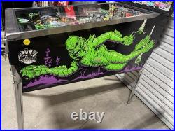 Creature From The Black Lagoon Pinball Machine Bally LEDs Free Ship OC Pinball