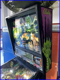 Creature From The Black Lagoon Pinball Machine Bally Mike D Hologram Mods LEDs