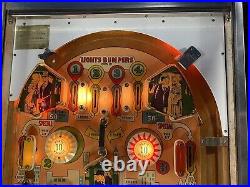 Cross Town Pinball Machine Professionall Techs Serviced 1966 Gottlieb