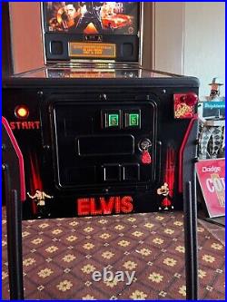 Custom Elvis Pinball Machine