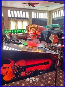 Custom Elvis Pinball Machine