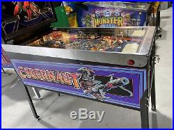Cybernaut Pinball Machine Bally Coin Op Arcade 1985 Free Shipping