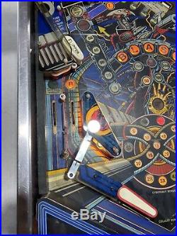 Cybernaut Pinball Machine Bally Coin Op Arcade 1985 Free Shipping