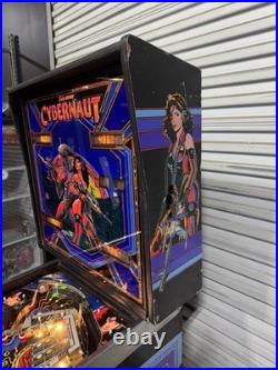 Cybernaut Pinball machine Bally 1985 Orange County Pinballs FREE SHIPPING