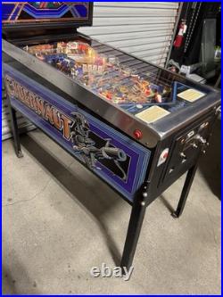 Cybernaut Pinball machine Bally 1985 Orange County Pinballs FREE SHIPPING