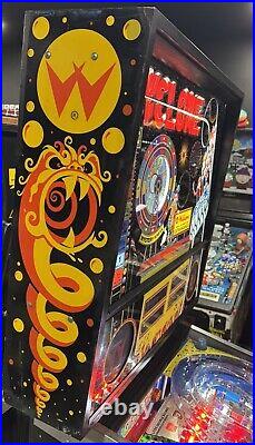 Cyclone Pinball Machine Williams 1988 LEDS Free Shipping Orange County Pinballs