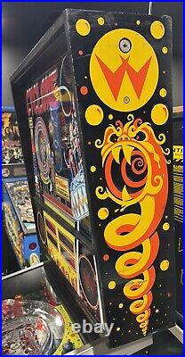 Cyclone Pinball Machine Williams 1988 LEDS Free Shipping Orange County Pinballs