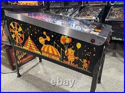 Cyclone Pinball Machine Williams 1988 LEDS Free Shipping Orange County Pinballs