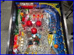 Cyclone Pinball Machine Williams 1988 LEDS Free Shipping Orange County Pinballs