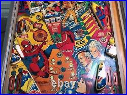 D. Gottlieb & Co. Marvel's the Amazing Spider-Man Pinball Arcade Machine