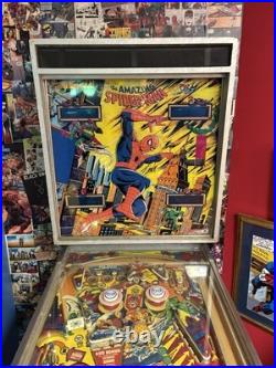 D. Gottlieb & Co. Marvel's the Amazing Spider-Man Pinball Arcade Machine 1980 D. Gottlieb & Co. Marvel's the Amazing Spider-Man Pinball Arcade Machine 1980