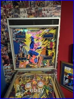 D. Gottlieb & Co. Marvel's the Amazing Spider-Man Pinball Arcade Machine 1980 D. Gottlieb & Co. Marvel's the Amazing Spider-Man Pinball Arcade Machine 1980